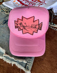 Pink Desert Trucker Hat