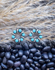 Boone Stud Fashion Earring - Turquoise