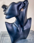 Eliza Flower Stud Fashion Earrings - Copper