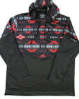 Flying R Ranchwear - Performance Thermal Hoodie - Southwest Print - Red