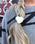 White Rock Ponytail Holder