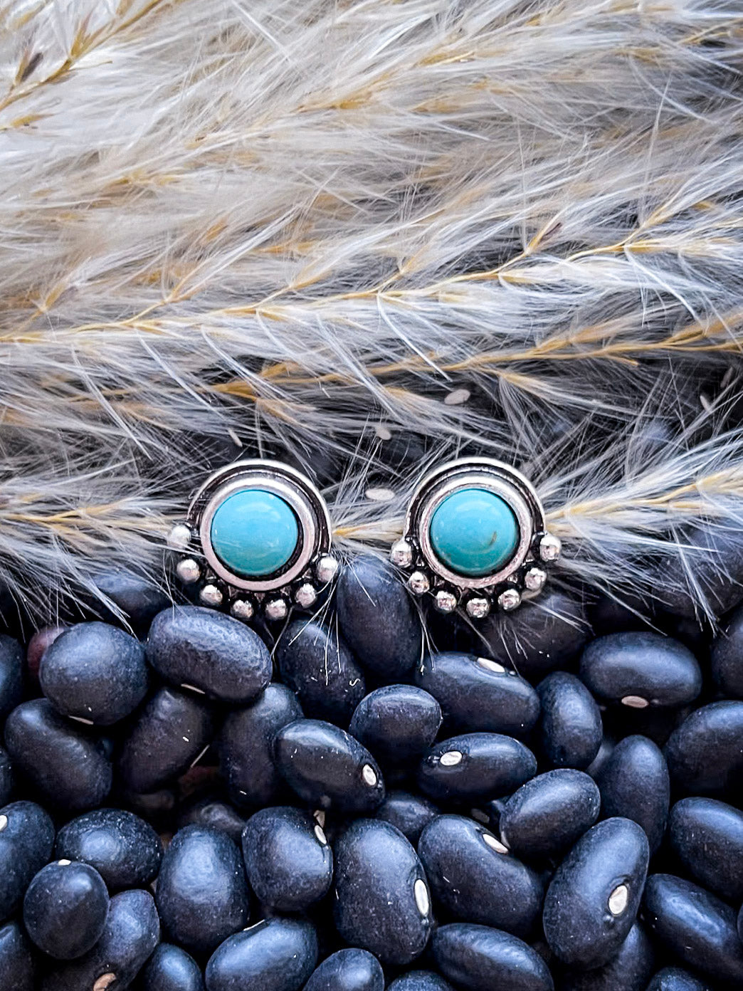 Jinny Stud Fashion Earring Set - Silver