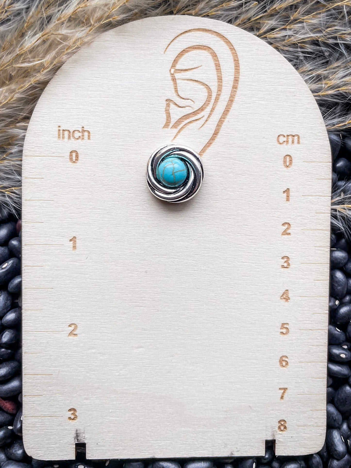 Jinny Stud Fashion Earring Set - Silver