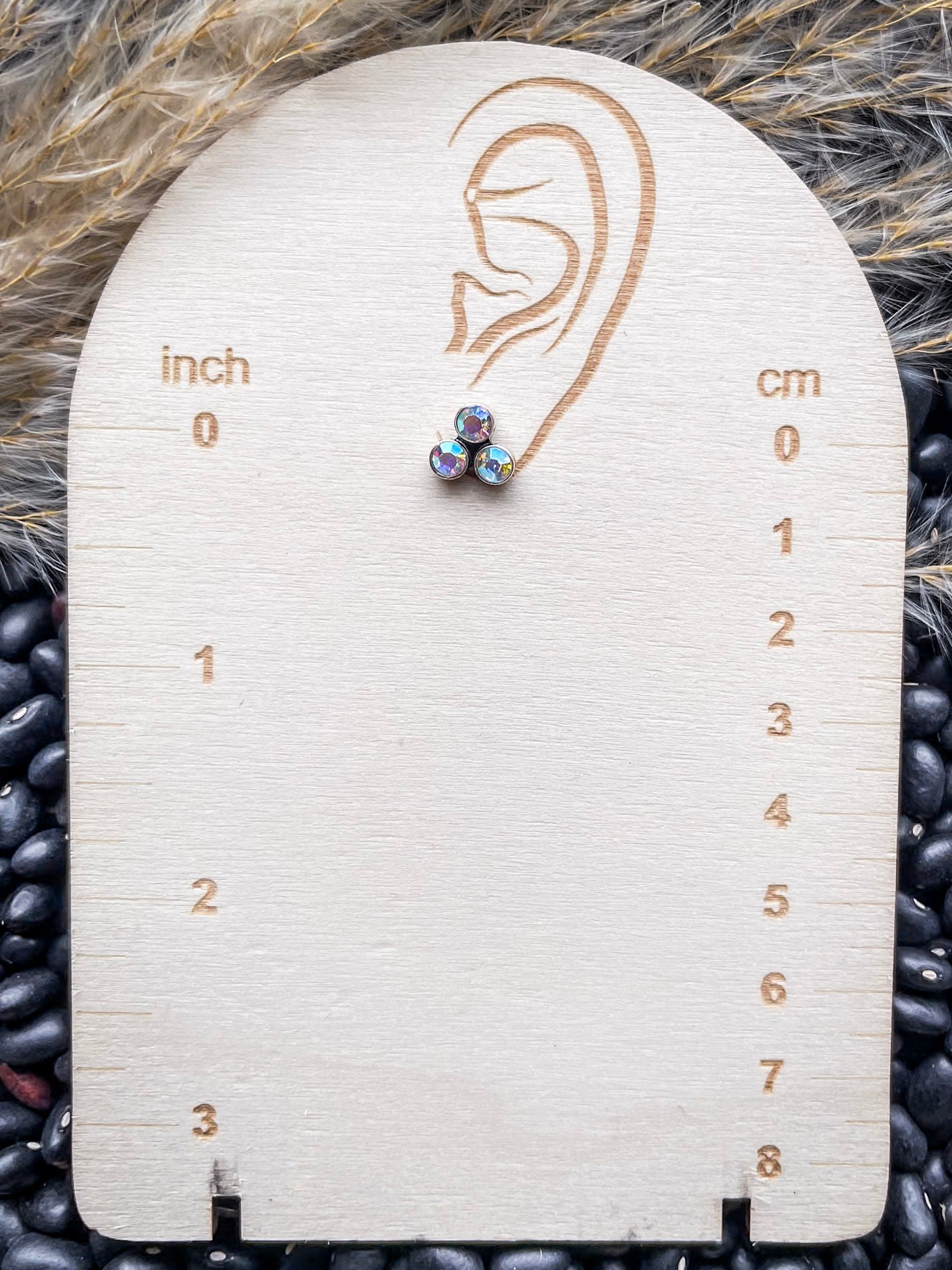 Jinny Stud Fashion Earring Set - Silver