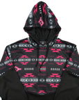 Flying R Ranchwear - Performance Thermal Hoodie - Southwest Print - Bright Pink