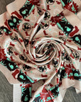 Bourbon Cowgirl Pattern Wild Rag | Rodeo Wildrags at Bourbon Cowgirl