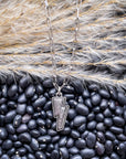 Coty Lightning Pendant Fashion Necklace - Silver