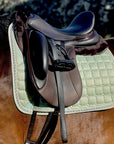 Satin Classic Dressage Saddle Pad - Mint Sorbet