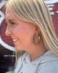 Ringling Hoop Earrings