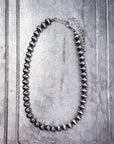 Jenna Navajo Style Pearl Fashion Necklace - Natural