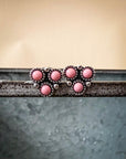 Claire Stud Fashion Earring - Pink