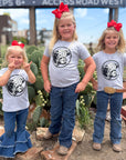KIDS Happy Hereford Tee- GREY