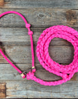 Lariat Noseband and Lead - Assorted Colors