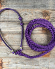 Lariat Noseband and Lead - Assorted Colors