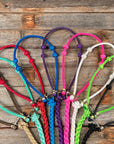 Lariat Noseband and Lead - Assorted Colors