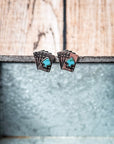 Four of a Kind Western Aces Fashion Stud Earrings