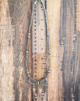 Susannah Navajo Style Beaded Bow Fashion Necklace