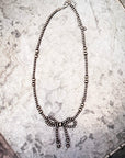 Susannah Navajo Style Beaded Bow Fashion Necklace