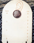 Ellie Western Rope Filigree Round Fashion Stud Earrings