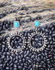 Tess Ball Round Fashion Stud Dangle Earrings