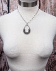 The Calico Chain – Teardrop Western Pendant Fashion Necklace