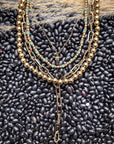 The Dustwalker Layers – Multi-Strand Bead & Chain Fashion Necklace Set