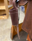 Dark Brown Long Gun Flank Scabbard