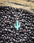 Tessa Cactus  Fashion Necklace
