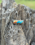 Spiny Oyster Turquoise Bar Necklace