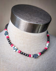 Chance Navajo Style Pearl & Bead Fashion Necklace