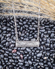Cattleman Dainty Bar Fashion Necklace