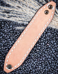 Dust and Petals Tooled Leather Bracelet