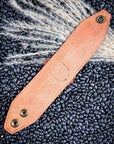 High Desert Bloom Tooled Leather Bracelet