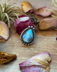 Golden Hills Turquoise Sterling Silver Ring – Adjustable