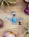 Sterling Silver Thunderbird Pendant