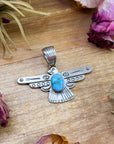 Sterling Silver Thunderbird Pendant