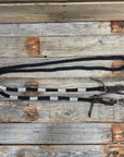 Rhinestone Nylon Barrel Racing Reins 