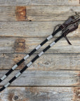 Rhinestone Nylon Barrel Racing Reins 