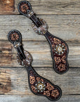 Flower Power Champagne, Clear Spur Straps 