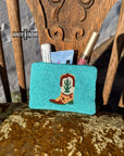 Hey Cowboy Cosmetic Bag