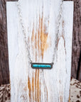 Foxglove Stone Bar  Fashion Necklace