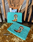 Hey Cowboy Cosmetic Bag
