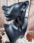 Reiny Stud Fashion Earring Set - Silver