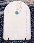 Reiny Stud Fashion Earring Set - Silver