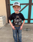 BROWN- Rowdy Kid Tee