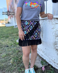 Far Out Fringe Skirt