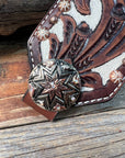 Bronc Noseband With Starburst Western Conchos
