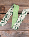 Green Western Skinny Mini Wild Rag Scarf / Cowgirl Necktie  