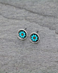 Flourish Flower Stud Fashion Earrings