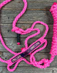 Pink Mule Tape Rose Halter